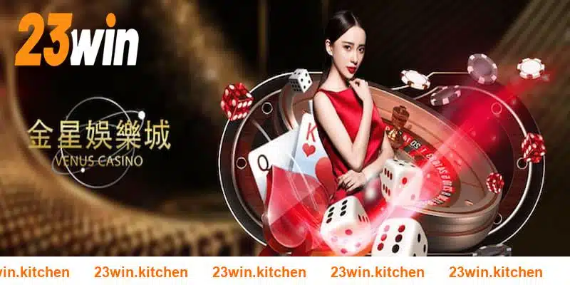 Sảnh chơi 23WIN được thiết kế với giao diện đẳng cấp chuyên nghiệp