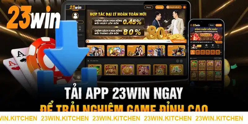 Trải nghiệm đặt tiền thuận lợi hơn sau khi tải app 23WIN